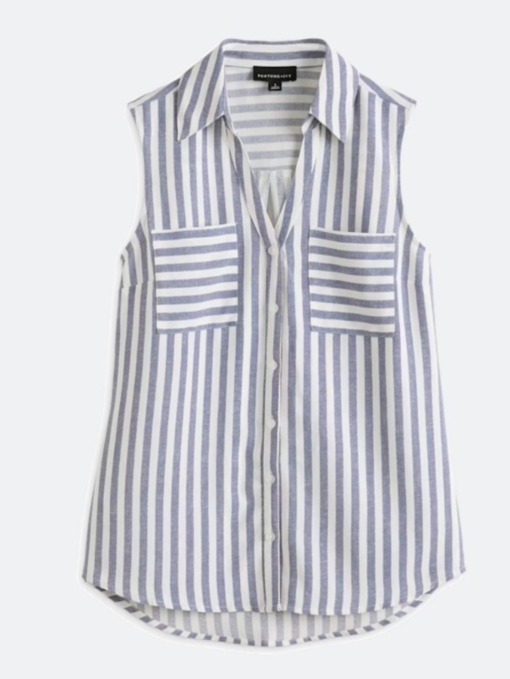 Fortune + Ivy - Ana Airette Button Down Blouse